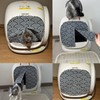 Curtain for Self Cleaning Cat Automatic Litter Box, Reduces Cat