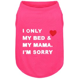 Stylish Cotton Dog Shirt with Print, Soft & Breathable, All-Season Comfort, Fits Most Breeds - Perfect Pet Apparel for Small, Medium, Large Dogs.Rosered&4XL