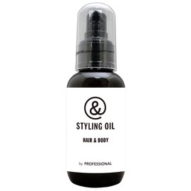 Salon Exclusive Styling Oil & Styling Oil, Hair & Body, 3.4 fl oz (100 ml) Organic Oil Formulated Wet Hair