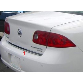 Made in USA! Compatible with 2006-2011 Buick Lucerne Rear Trunk Chrome Molding Trim 1.5" Wide 1PC