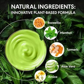 Hemp Cream - Maximum Strength Lotion with Arnica, Hemp Oil - Lightweight