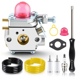 Ruixing OEM 753-06190 Carburetor for Troy Bilt TB22 TB22EC TB32EC Weed Eater Craftsman WS2200 WC2200 WS210 WC210 Trimmer, WT-973