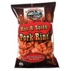 Troyer Cheese Pork Rinds, Snack Pack of 2 Bags, Hot