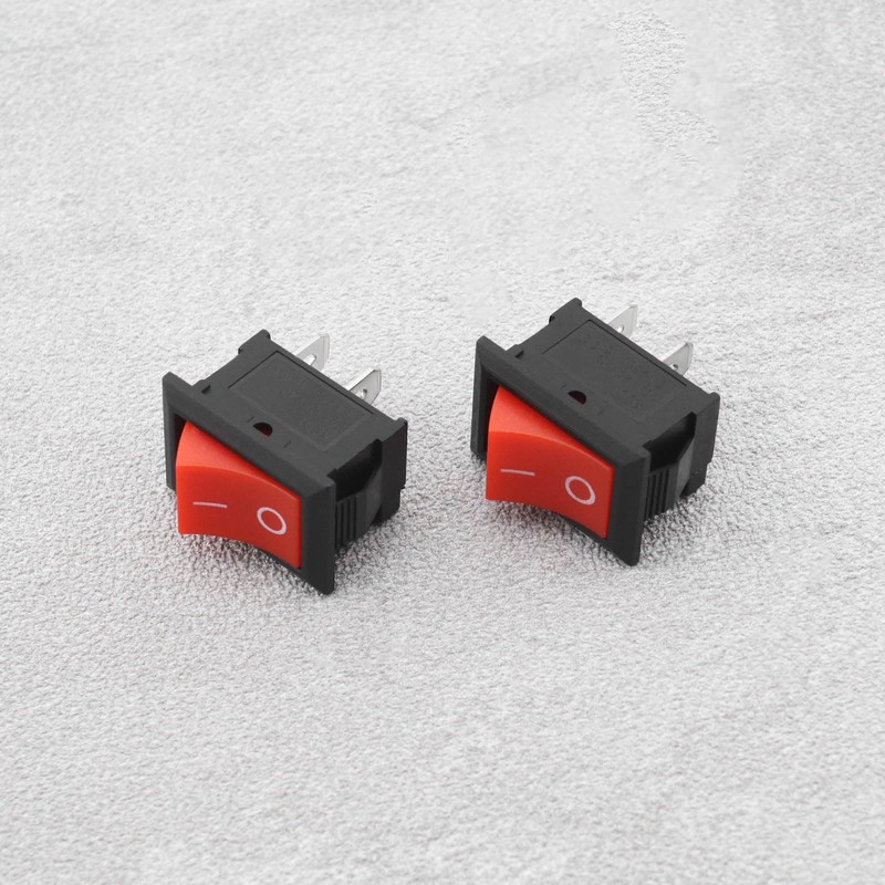 eMagTech Pack of 2 Circuit Trimmer Stop Switch 2-Pin On/Off