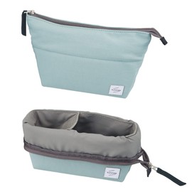 KOKUYO F-VBF250-2 Pencil Case, N Storage, Smoke Blue