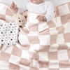 CREVENT 76X102cm Cozy Soft Warm Chenille Baby Blanket for Girls