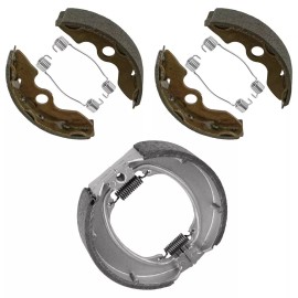Caltric Front Rear Brake Shoes for Honda TRX250 Recon 250 1997 1998 1999 2000 2001