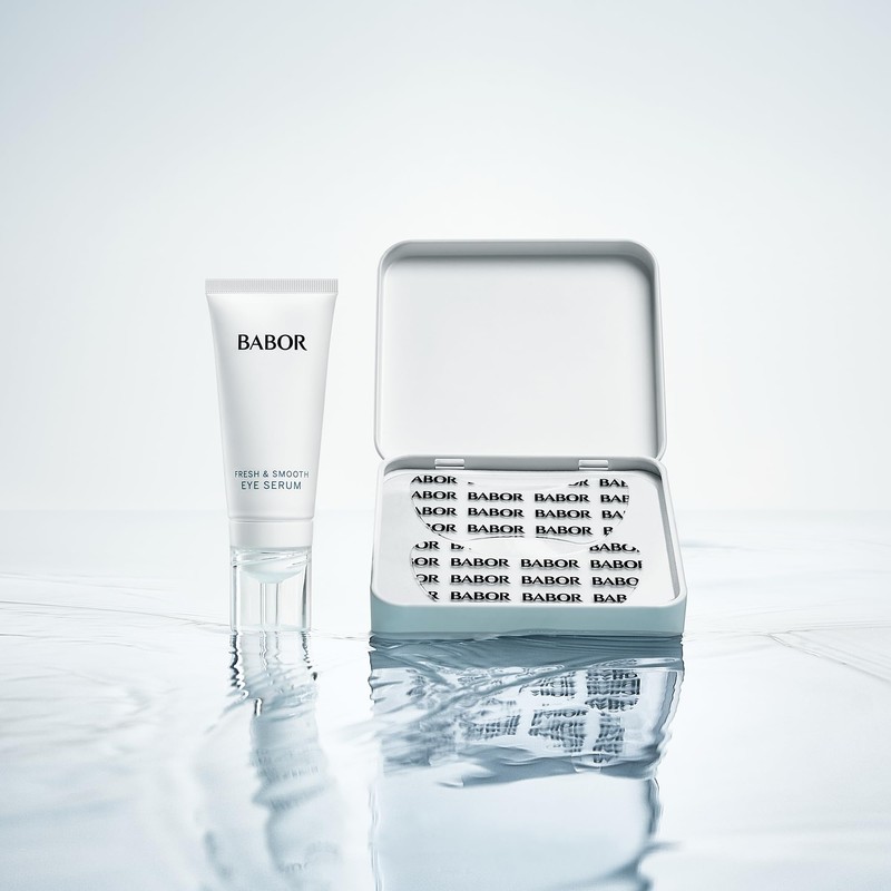 BABOR Instant Fresh & Smooth Eye Serum + Patches, Intensive