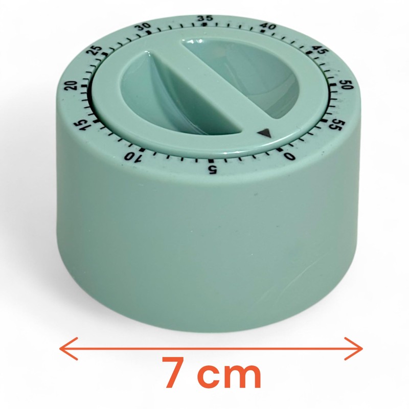 MIJOMA Kitchen Timer 60 Minutes - Egg Timer in Colourful