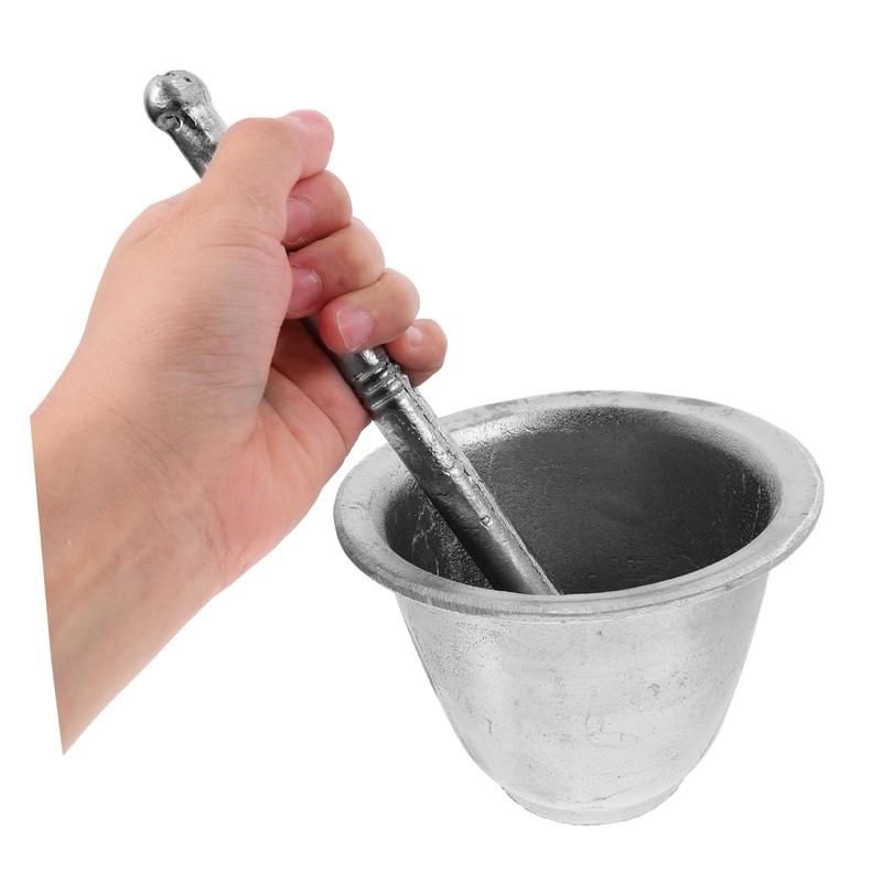 iplusmile 1Set Household Grinding Bowl with Pestle Manual Potato Crusher