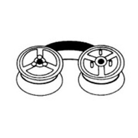 Sharp EL2196BL Red/Black Calculator Ribbon Compatible (2 Pack)