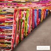 RAJRANG BRINGING RAJASTHAN TO YOU Chindi Patchwork Rug, 50 x