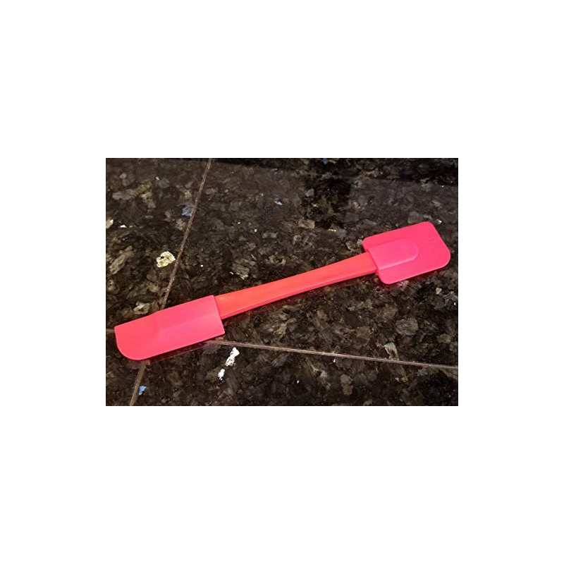 Handy Housewares 10" Double Sided Non-Stick Silicone Scraper Spatula (1,