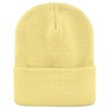 BACKSPIN Sportswear - Headspin Beanie - Cap Hat, Powder Yellow