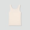 JAJU [JAJU] Women's Cotton Tank Top 3-Pack_White