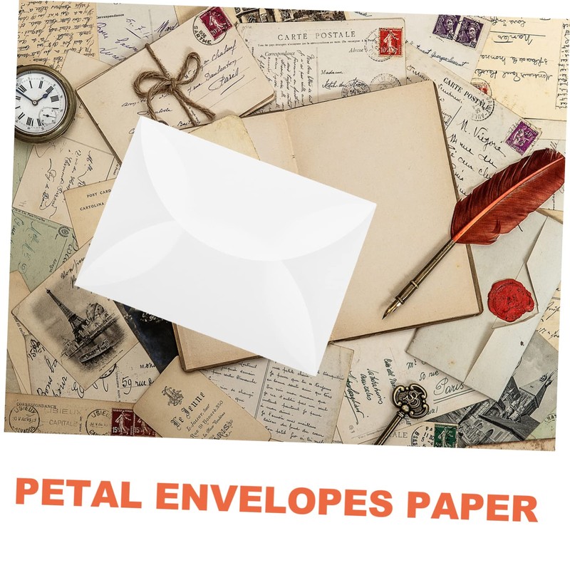 Pack of 10 Envelopes Transparent Envelopes Parchment Envelopes 5 x