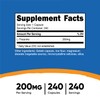 Nutricost Nutricost L-Theanine 200mg, 240 Capsules - Double Strength
