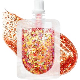Purpurina Corporal La Decoración Facial Con Lentejuelas Glitter Facial Para Maquillaje De Vacaciones Festivas, Carnaval, Graduación, Y , Festivales De Música Y Conciertos