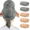 HOMEXCEL 5 Pack Microfiber Hair Towels - 40 x 20