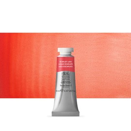 Winsor & Newton Artist Watercolor: 14 ml Scarlet Lake