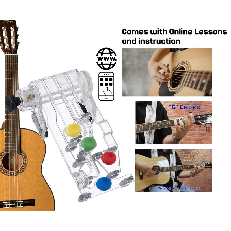 Chord Buddy Guitar Learning Device for Wide-Neck CLASSICAL Guitars ChordBuddy