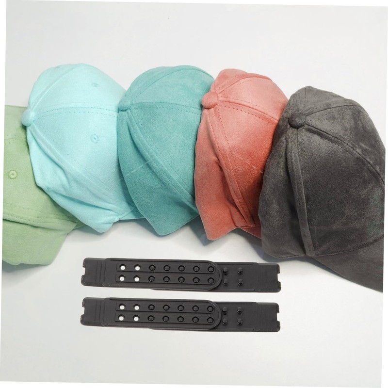 EXCEART 10 Pairs Snapback Extender Hat Push Button Replacement Hat