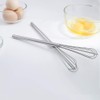 TAFOND Kitchen Mini Whisks Acero Inoxidable, Batidor de Huevos Batidor