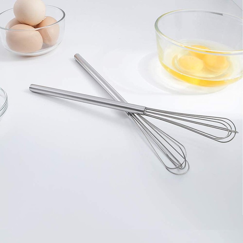 TAFOND Kitchen Mini Whisks Acero Inoxidable, Batidor de Huevos Batidor