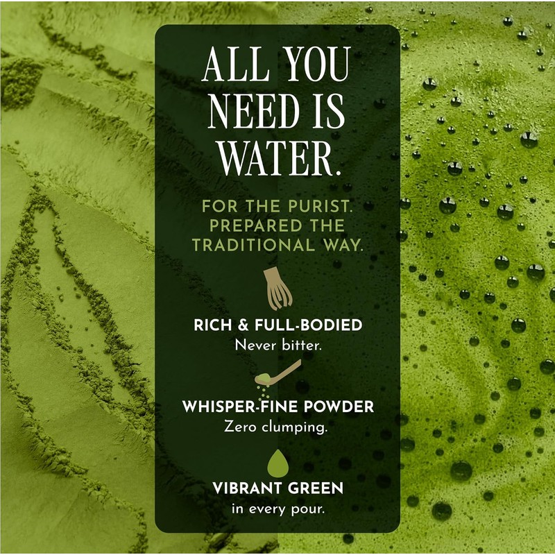 Té verde Polvo Orgánico Matcha Grado Ceremonial 30g