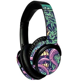 MightySkins Compatible with Zvox Accuvoice Headphones Model AV50 - Eyes and Teeth | Protective, Durable, and Unique Vinyl Decal Wrap Cover | Easy to Apply, Remove, and Change Styles | Made in The USA