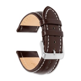 Oil Tanned Leather Replacement Watch Strap/Watch Band | 18mm Brown