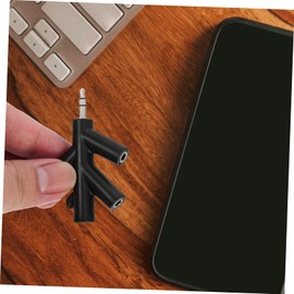 OSALADI 2pcs Multi Headphone Audio Splitter to Sharing for Phones Computers Portable Earphone Splitter Design for Sharing Compact for