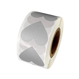 Ciieeo DIY Scratch-Off Love Stickers 100 Labels Per Roll Ideal for Parties Notebook Home Decor Australia