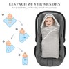 amo nenes Swaddling Blanket, Baby Blanket for Baby Seat, Pram,