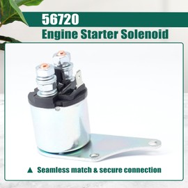 YUXIVCNE 56720 Engine Starter Solenoid Replacement for Predator 3500-Watt Super Quiet Inverter Generator Replace 63584