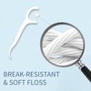 GENKENT Floss Picks, 200 Count Dental Floss Sticks, Tooth Picks