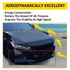 Front Bumper Lip Spoiler Splitter For 18-20 Honda Accord Sport