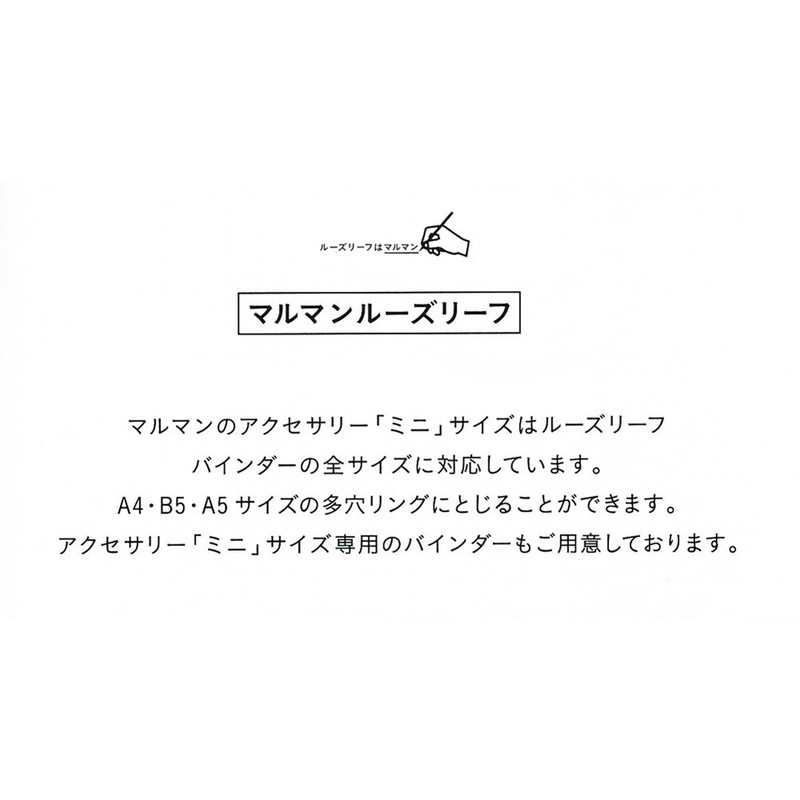 マルマン クリアポケットミニ 95X137 9穴 10枚 L485