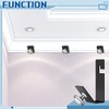 Shimeyao 6 Pcs Crown Hanger Black Stainless Steel Crown Molding