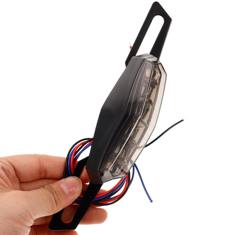 iplusmile Motorcycle Tail Light Assembly High Brightness Led Running Brake