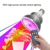 Indoor Garden 50W 64LED Remote Control Full Spectrum Plant Grow