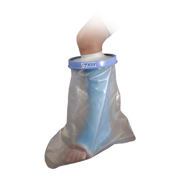 DryCast Waterproof Cast Covers Leg and Foot (Pediatric Long Leg)