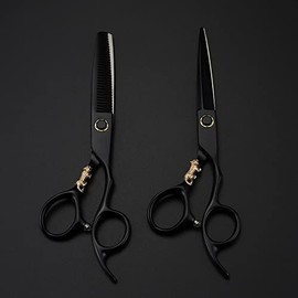 Hair Cutting Scissors, 6 Inch Professional Steel Bearing Tiger Hair Scissors Haircut Thinning Barber Cutting Shears Hairdressing Scissors Set