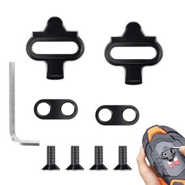 CONGGUAN Cleats for Cycling Shoes Bicycle Cleats Pedal Plates Bicycle Accessories Set Bike Mountain Bicycle Shoes Cleats Pedal Locking Plate Accessory for SPD Bicycle Bike Lock Plate Lock
