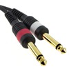 kenable 6.35mm Stereo Jack to Twin 6.35mm Mono BIG Jacks