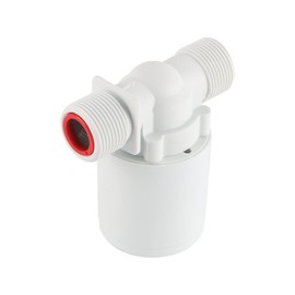 VOANZO 3/4 Inch Automatic Water Level Control Valve Plastic Float Valve Water Saver with Inlet Strainer Outlet Elbow for Efficient Water Conservation and Automatic Shutoff