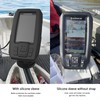 VOMENC Fishfinder Protective Case Silicone Cover Compatible with Garmin Striker