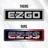 EZ-Money Name Plate for EZ-GO TXT Golf Cart - Replacement
