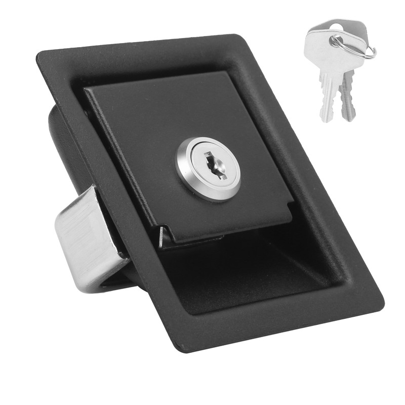 RV Door Lock with 2‑Key Universal for Motorhomes Power Distribution