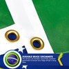 Brazil Flag 3 x 5 Foot【Fly Breeze】, Quadruple Stitched 100D
